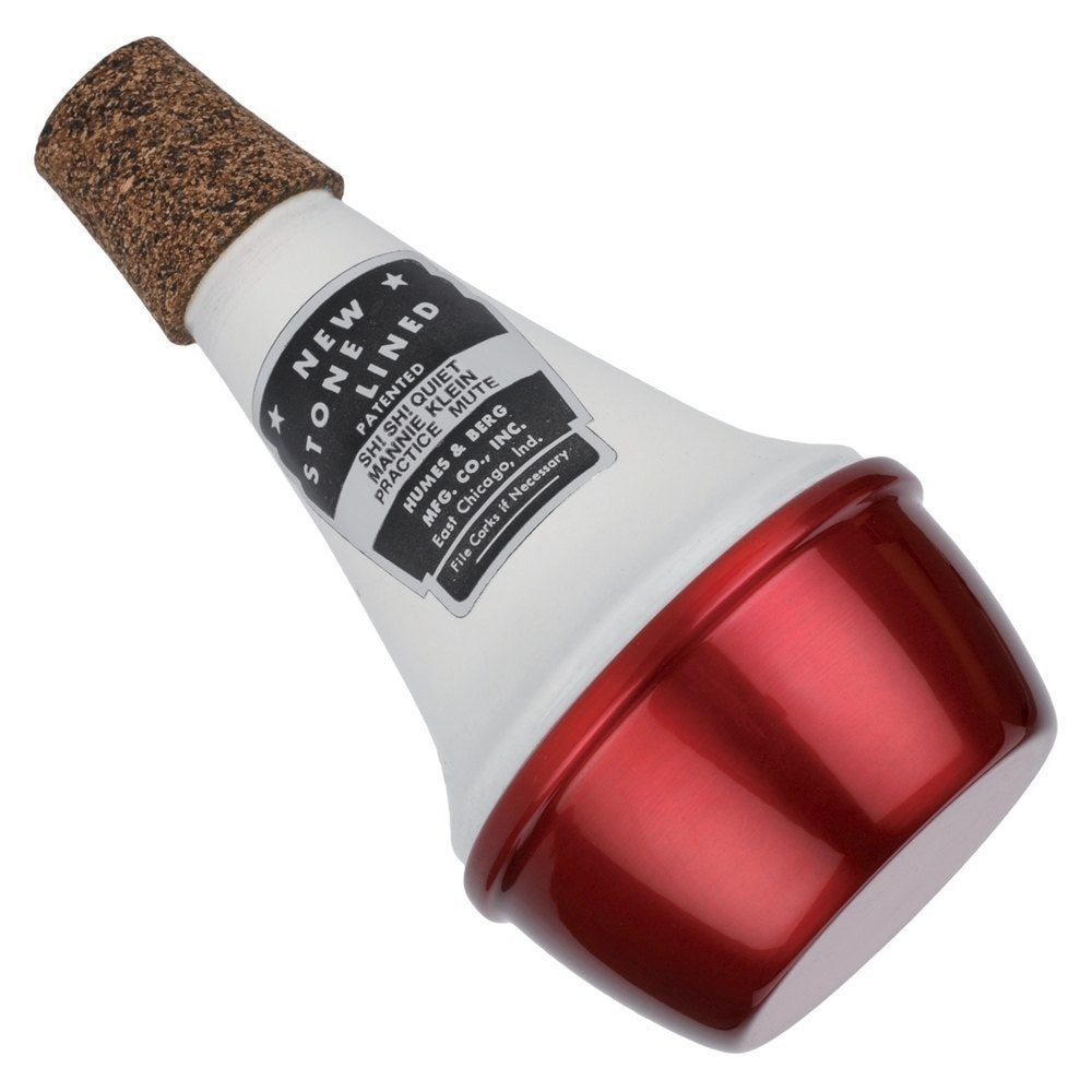 Humes & Berg Practice 263 para eufonio con campana recta, rojo y blanco