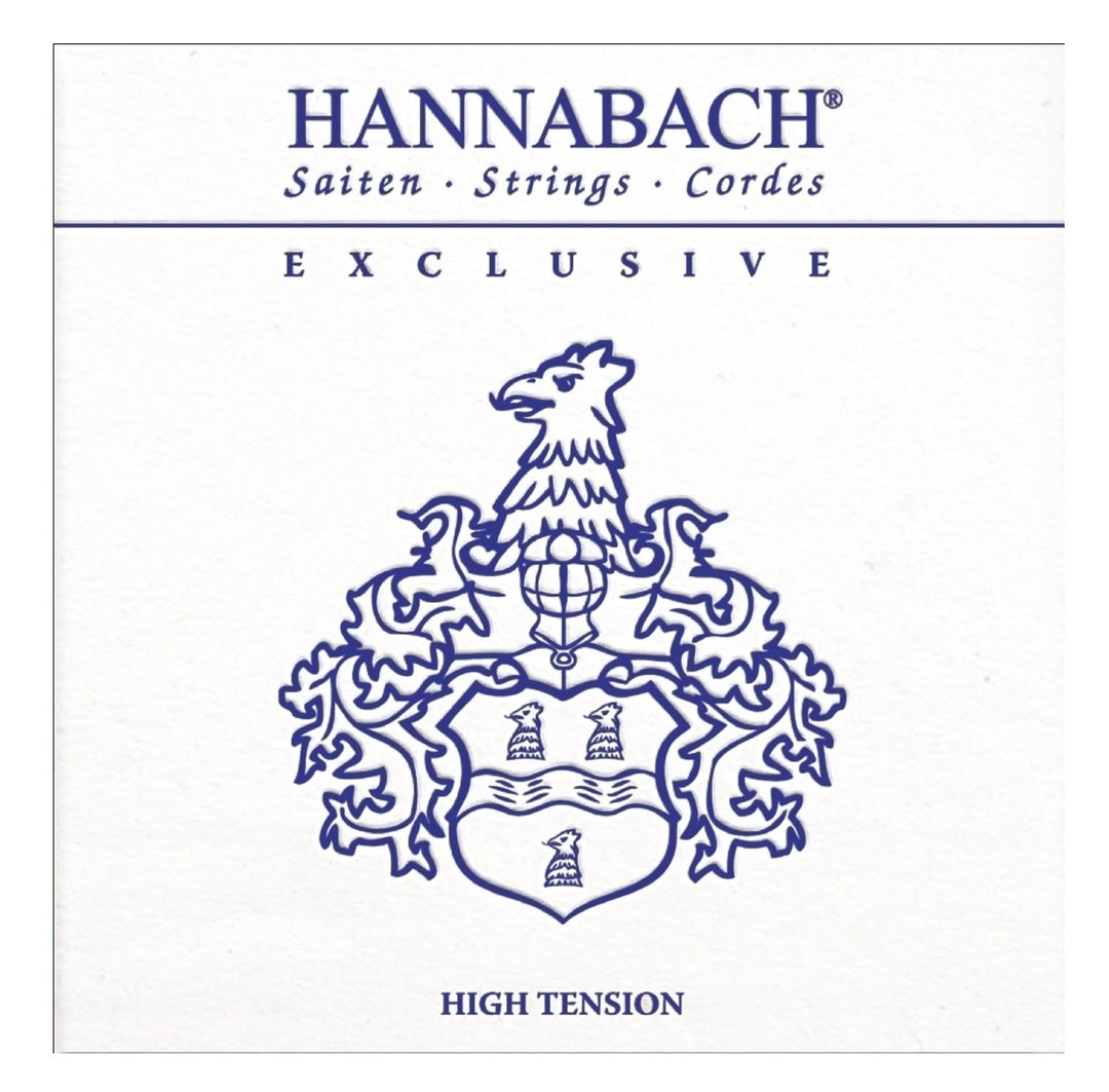 Hannabach Cuerdas para Guitarras clásicas Exclusive Serie High Tension - Exclusiv High Tension Set (EXCLHT)