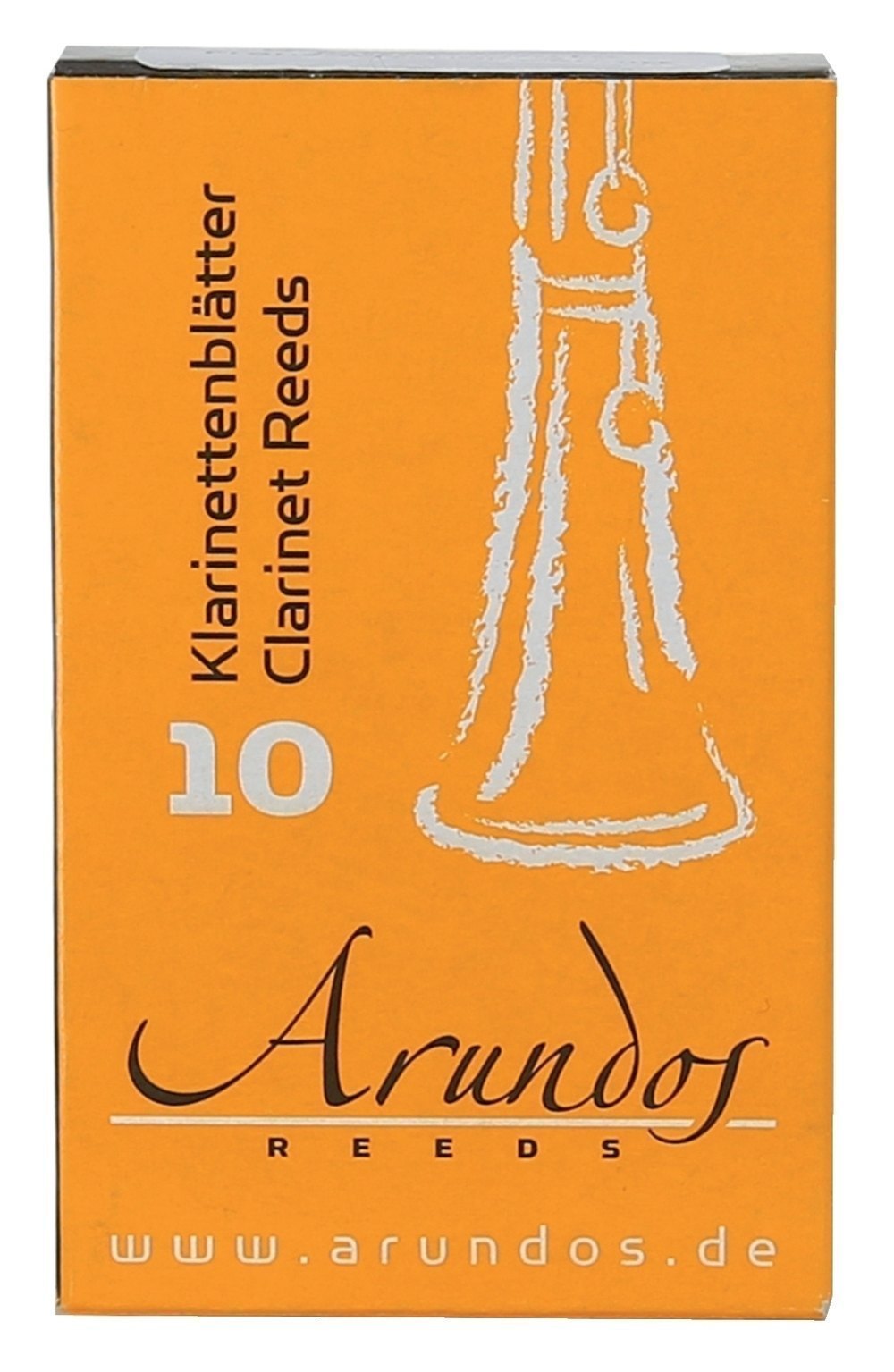 Arundos cañas Manon para clarinete en Sib, fuerza 4, 10 unidades