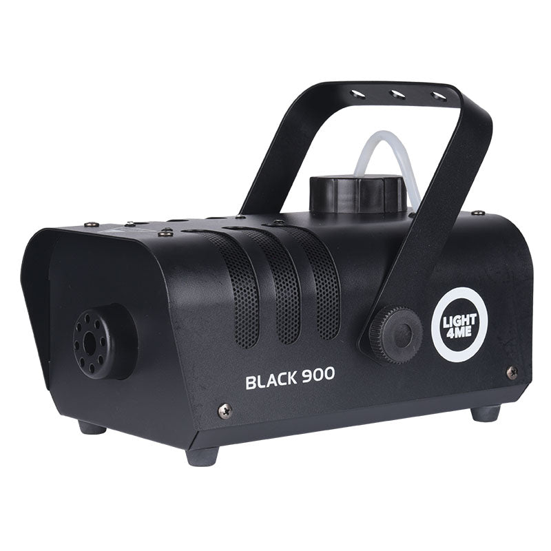 Light4Me Black 900 Máquina de niebla 700W con mando a distancia por cable