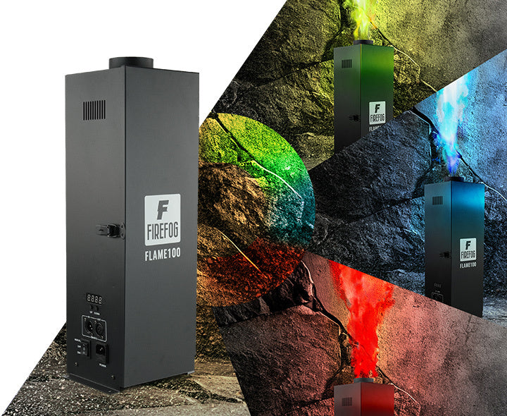 Firefog FLAME100 máquina de llamas con DMX