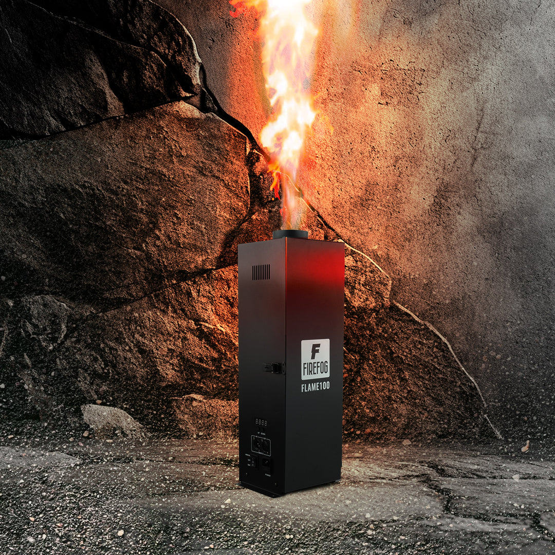 Firefog FLAME100 máquina de llamas con DMX