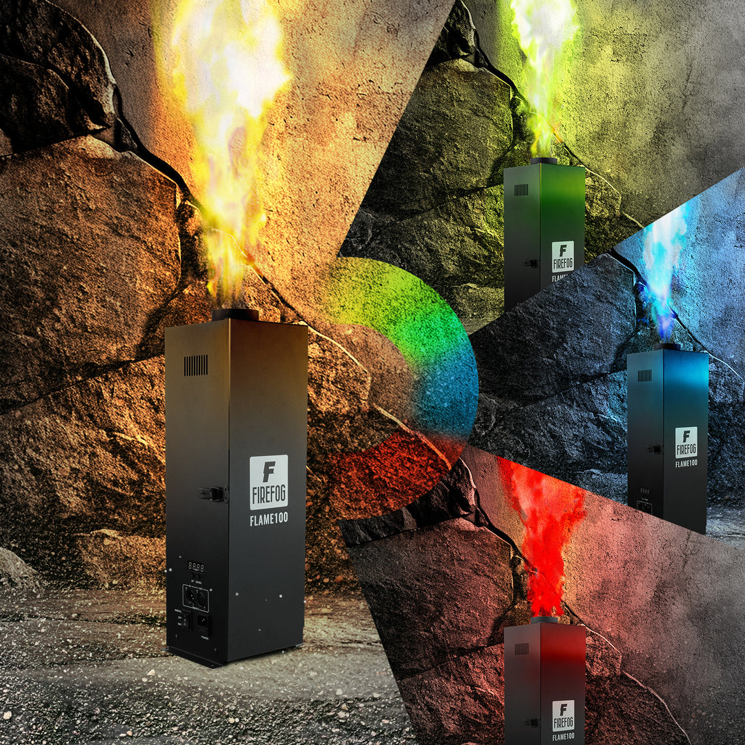 Firefog FLAME100 máquina de llamas con DMX