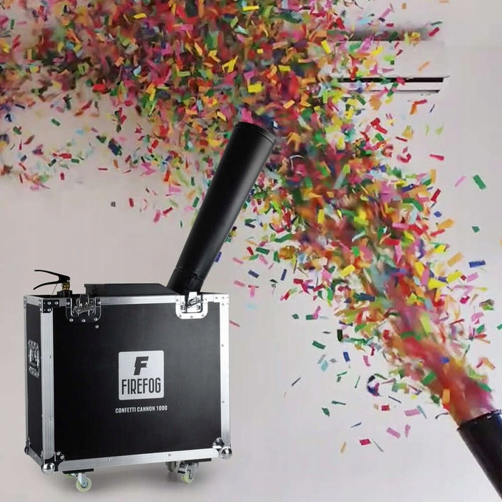 Firefog CANNON 1000+ cañón de confeti CO2 en case
