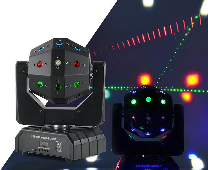Firefog STARBALL moving head con laser y strobe