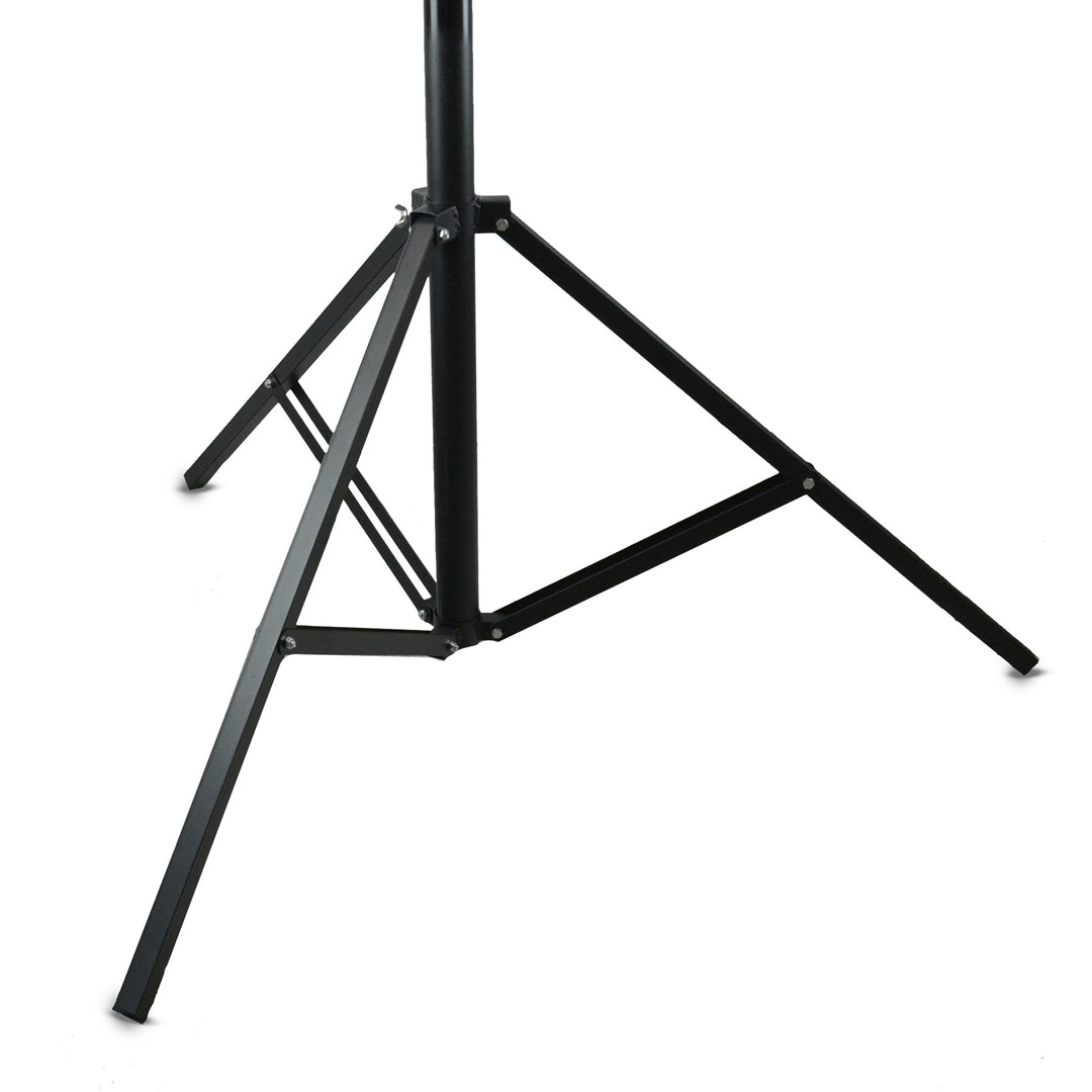 Hardman LS4 wind-up soporte de iluminación con barra transversal doble, de 1,7 a 4,3 m