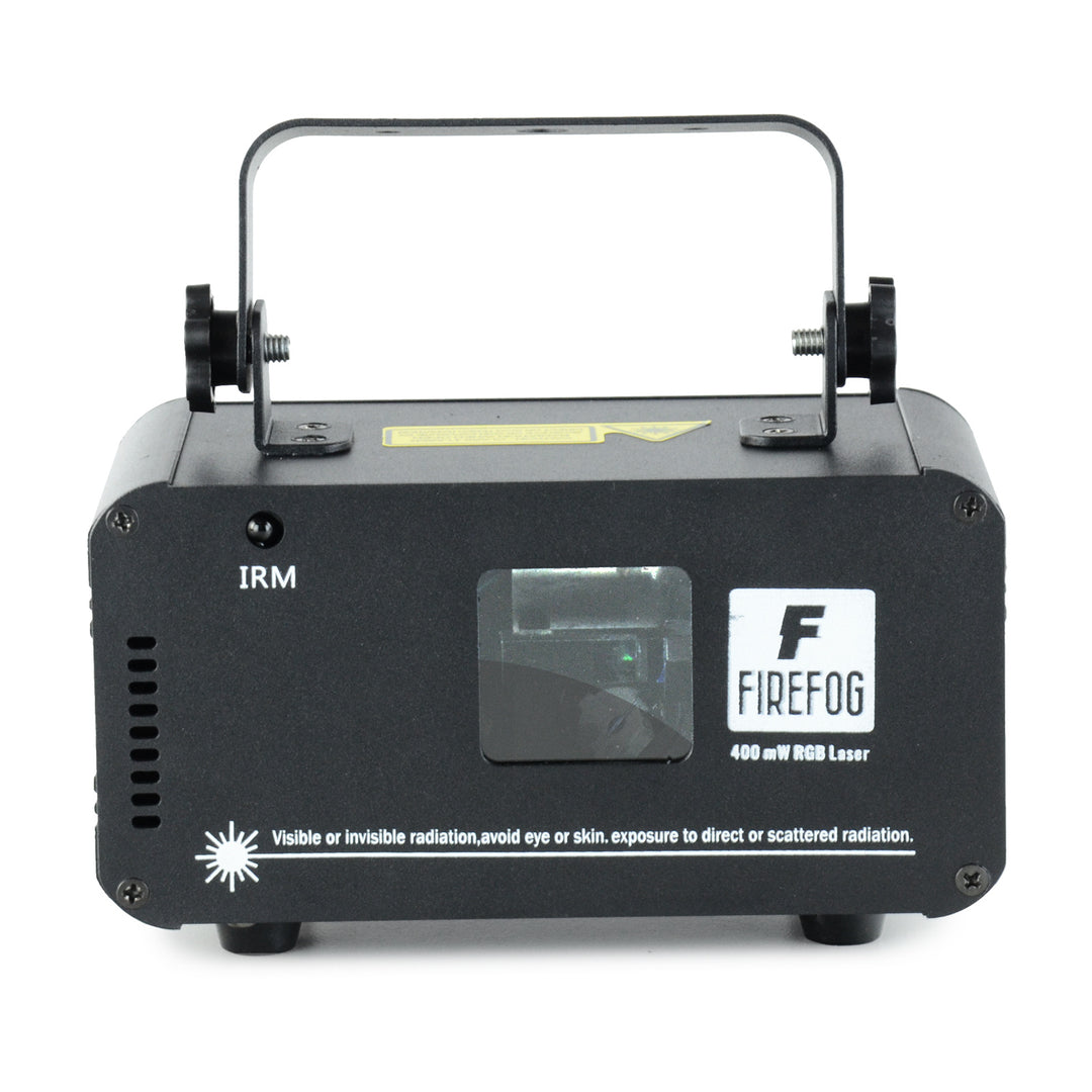 Firefog RGB láser disco 400 mW con DMX y mando a distancia