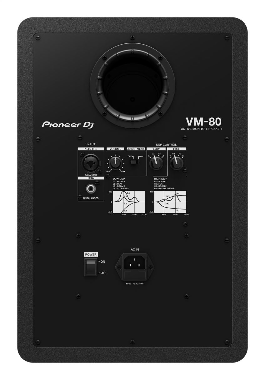 Pioneer DJ VM-80 - Monitor de Estudio Activo