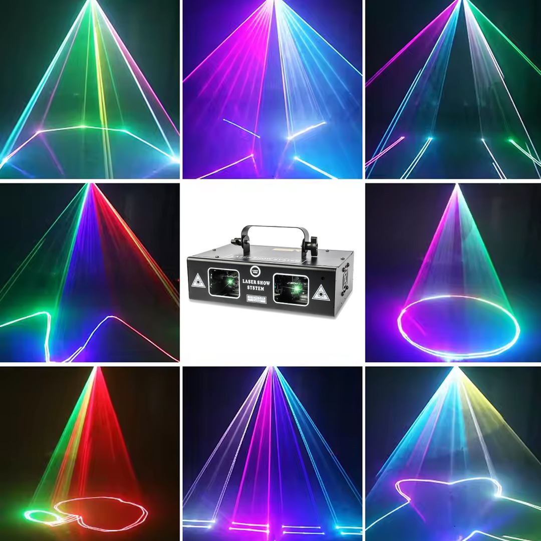 Light4Me Láser RGB Geometric 350mW