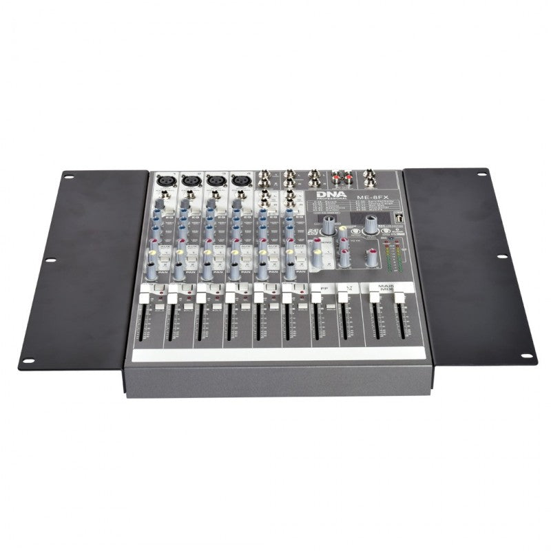 Soportes de montaje en rack DNA ME-8FX para mezclador (set de 2)