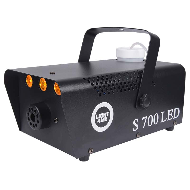 LIGHT4ME S 700W LED generador de efectos de máquina de humo y niebla con mando a distancia