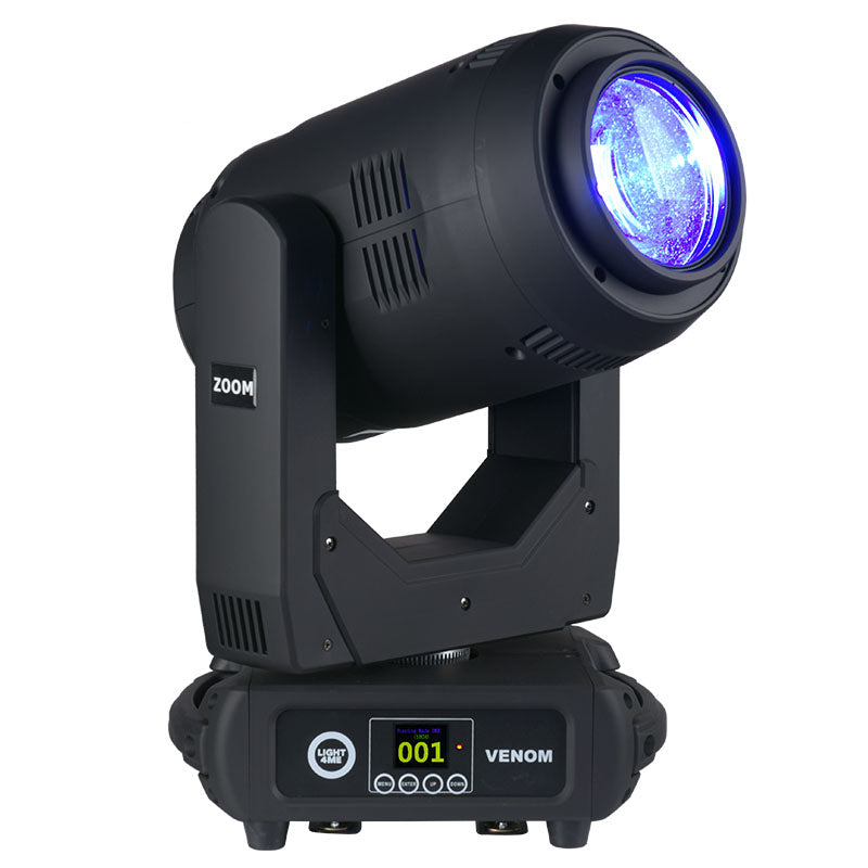 LIGHT4ME VENOM ZOOM 350 moving head LED de haz spotwash