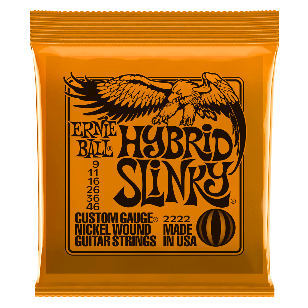 Ernie Ball Slinky Nickel Wound Cuerdas de Guitarra (El-Guitar)