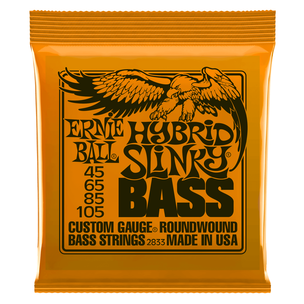 Ernie Ball Slinky Nickel Wound Bass String, Bass Guitar
