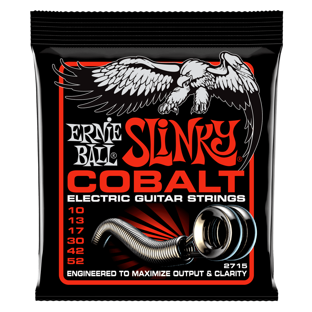 Ernie Ball Slinky Cobalt Guitar Strings, Electric Guitar