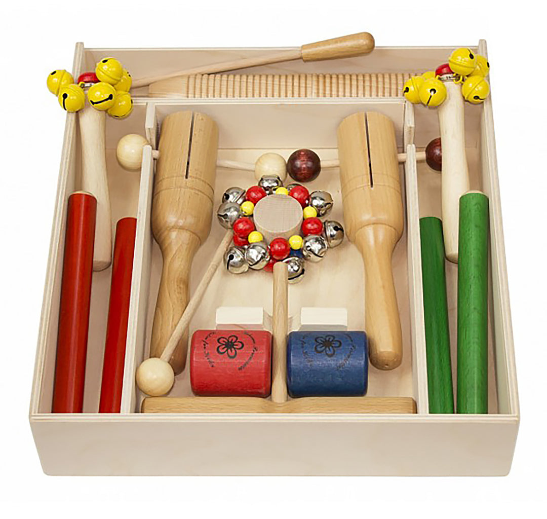Percusión para niños con 12 piezas