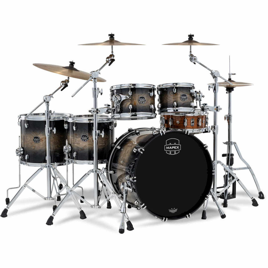 Mapex Saturn VI Serie SR628XUZXG - Black explosión de tinta