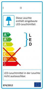 Eurolite LED KKL-50 4100k Messelampe (Sølv)