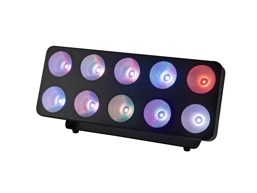 EUROLITE Panel de matriz de píxeles LED 2x5 RGB/WW