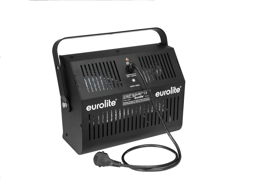 EUROLITE Pro-Flood 1000A asimétrico, R7s + marco de filtro