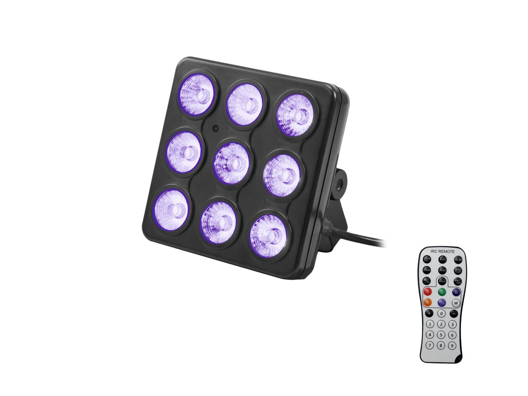 EUROLITE Set 4x panel LED Party RGB+UV + bolsa Soft
