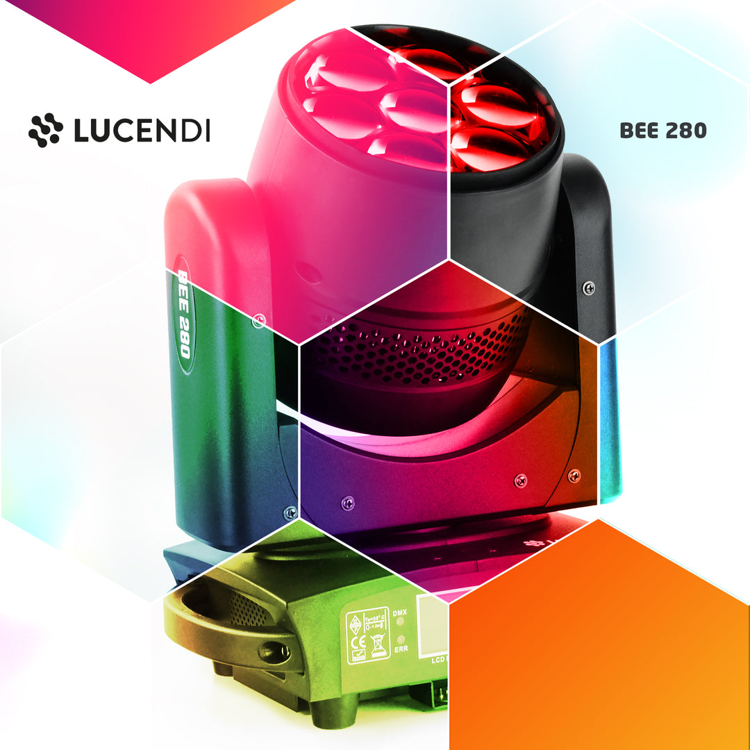 Lucendi BEE280 7 x 40 W LED Ojos de abeja