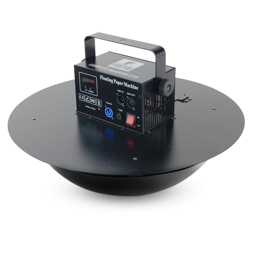 Firefog cañón de confeti eléctrico de 200 W con DMX y mando a distancia