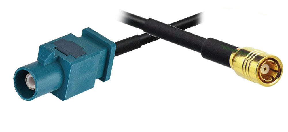 Adaptador Fakra macho a SMB hembra para DAB