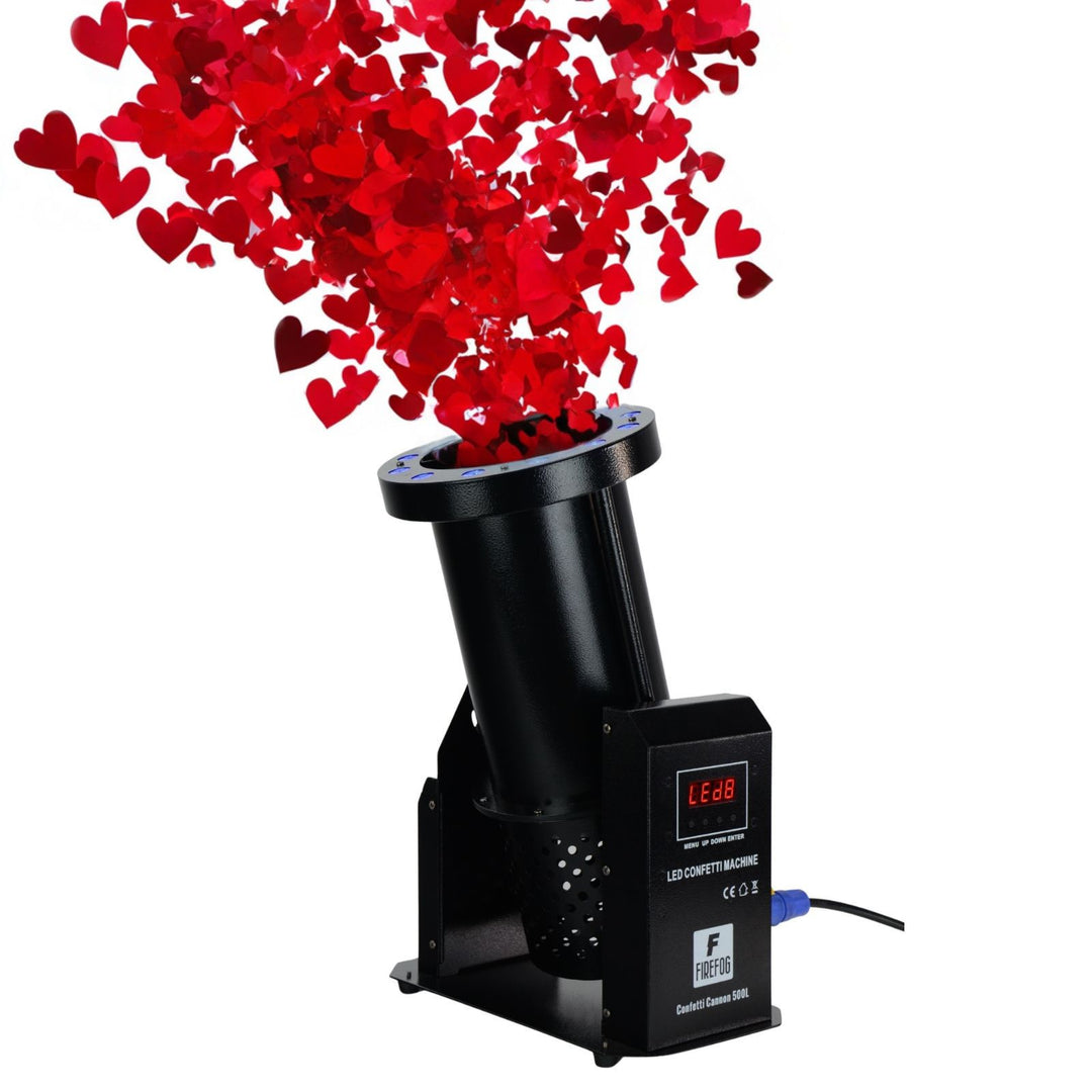 Firefog Confetti Cannon 500L cañón de confeti con LED y DMX