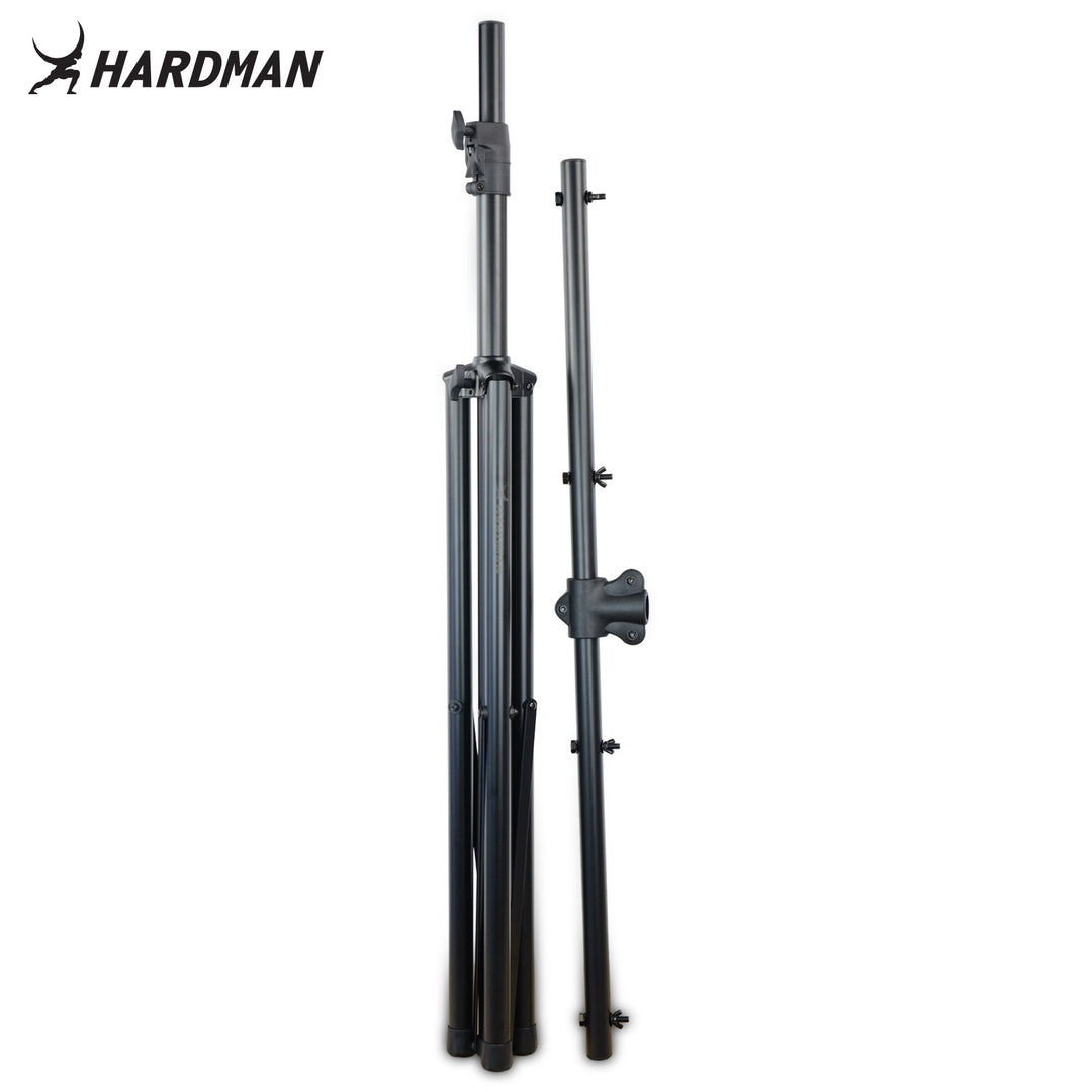 Soporte de iluminación Hardman HLS3 con barra en T y pasador automático, 2,5 m