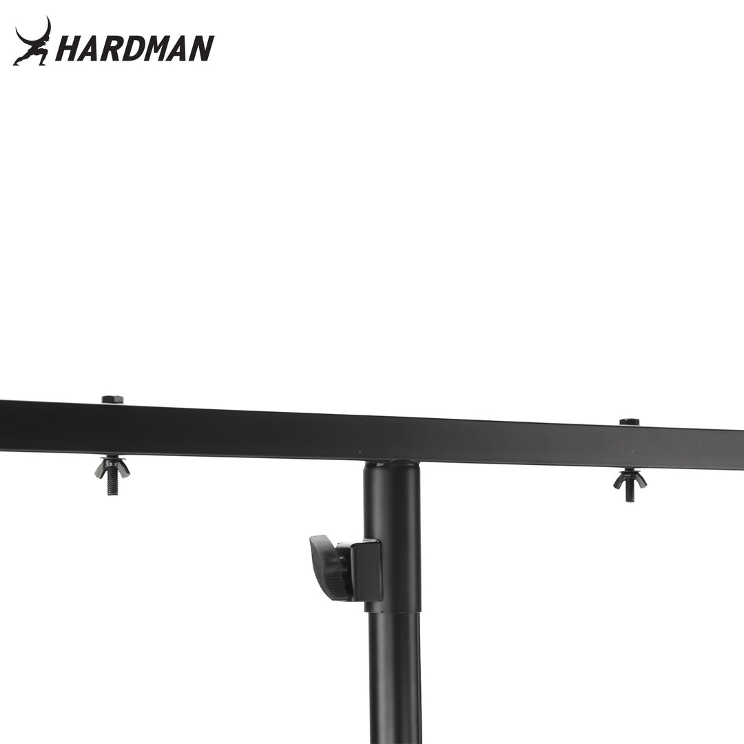 Soporte de iluminación Hardman HLS13 con T-bar y bolsa, 3 m, 70 kg