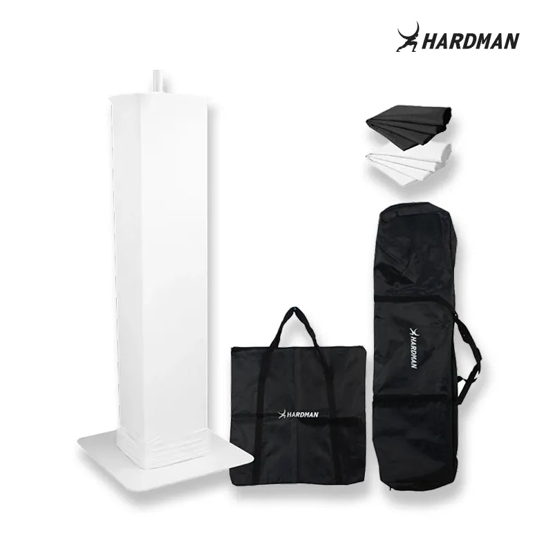 Hardman PTS24W tótem, blanco, 135-250 cm