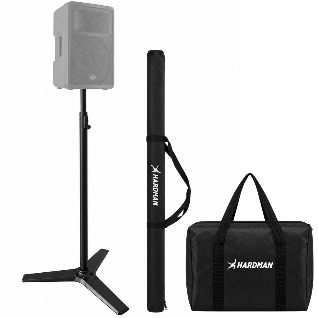 Hardman HLK57-PRO – Soporte profesional para altavoces e iluminación de 133–240 cm, 70 kg