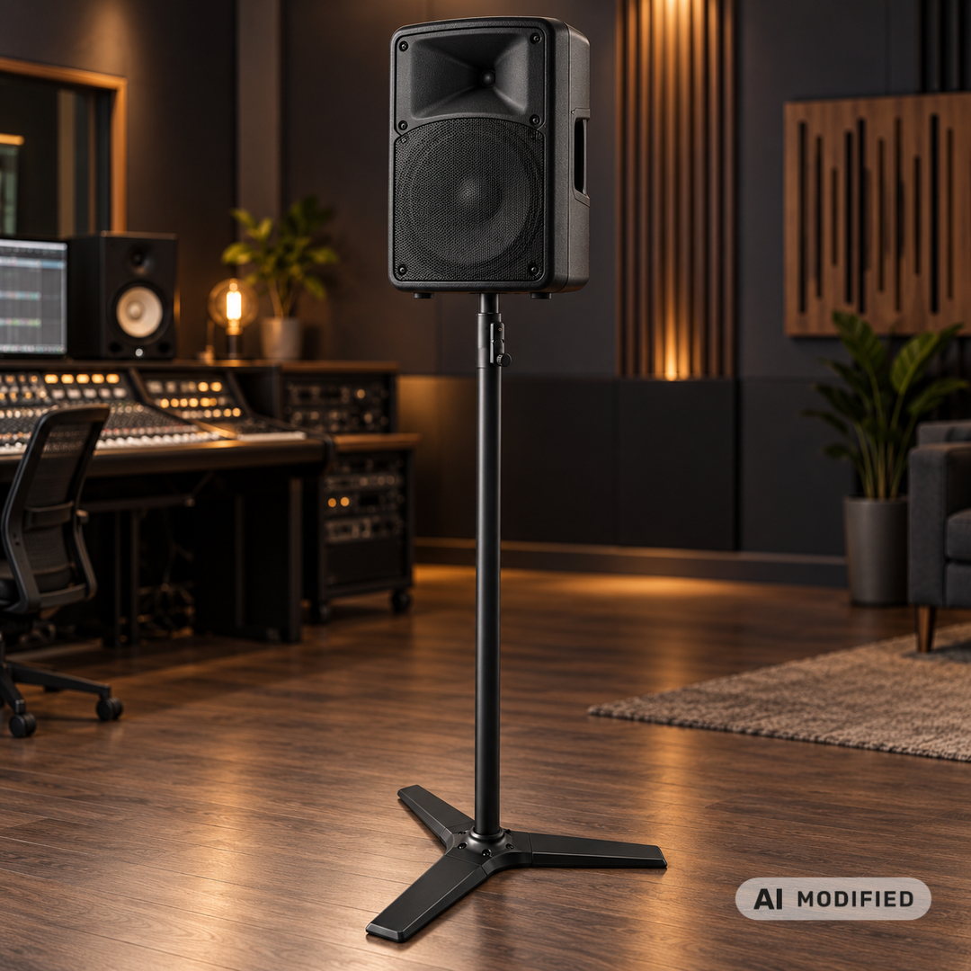 Hardman HLK57-PRO – Soporte profesional para altavoces e iluminación de 133–240 cm, 70 kg