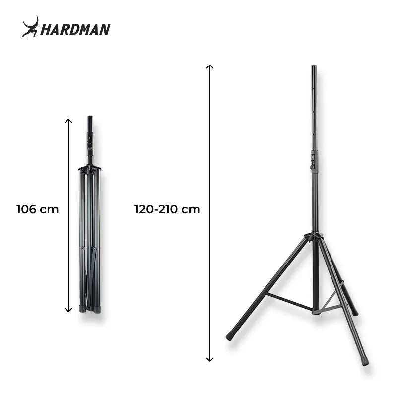 Hardman HLK58 soporte de columna, de 1,2 a 2,1 m, 70 kg