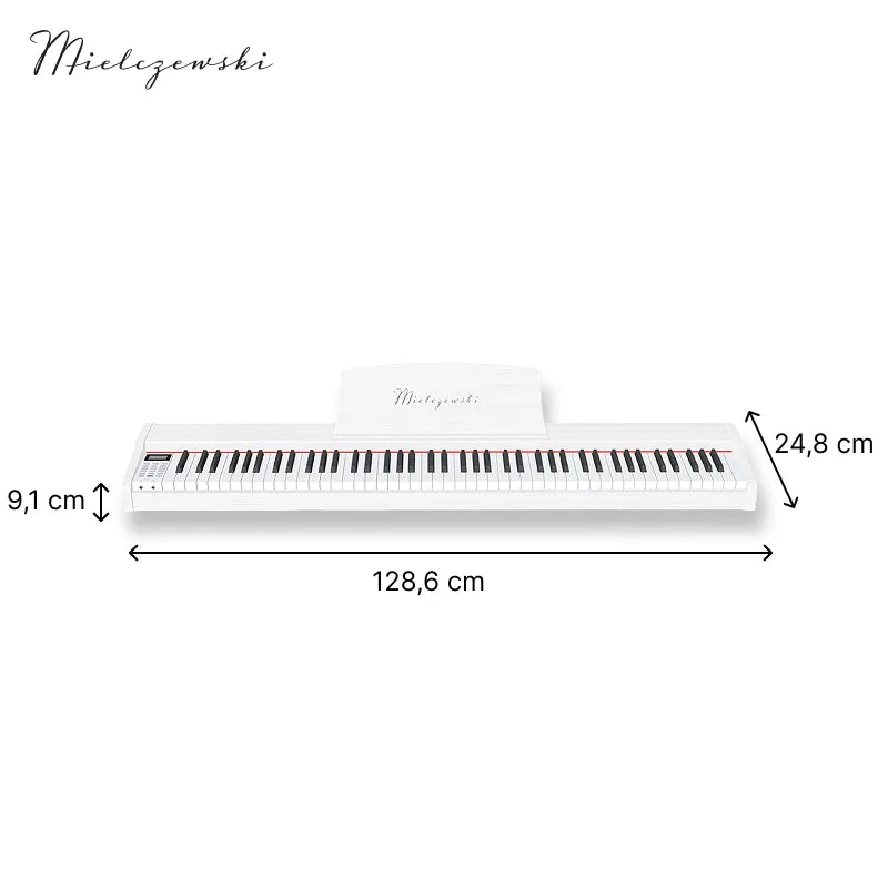 Mielczewski Tiento digitalpiano, blanco