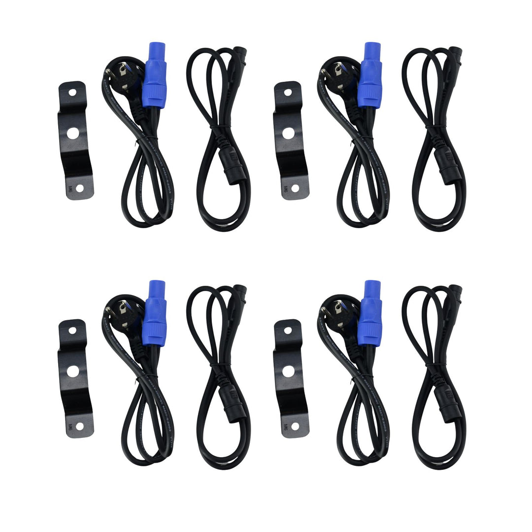 Lucendi BEAM100 moving head, set de 4 uds. y case