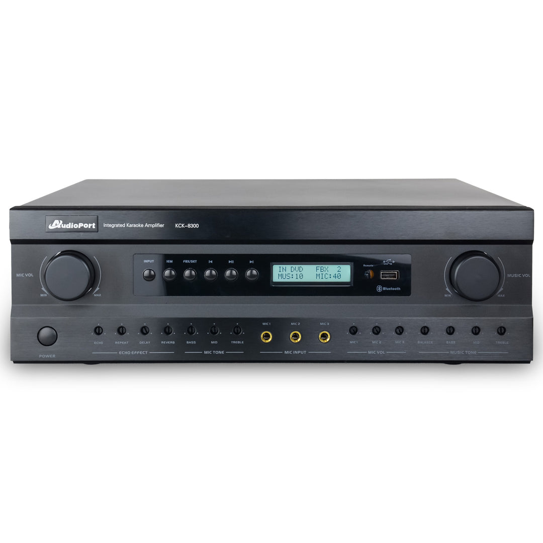 Amplificador Audioport KC8300 2 x 300 W con DSP