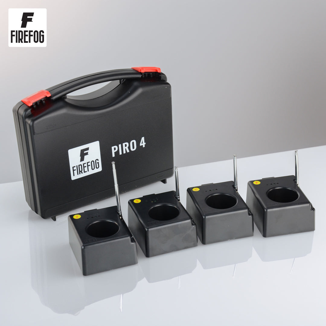 Firefog Piro 4 kit de encendido remoto para fuentes de chispas, 4 canales