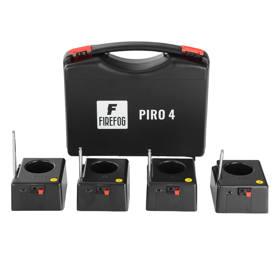 Firefog Piro 4 kit de encendido remoto para fuentes de chispas, 4 canales