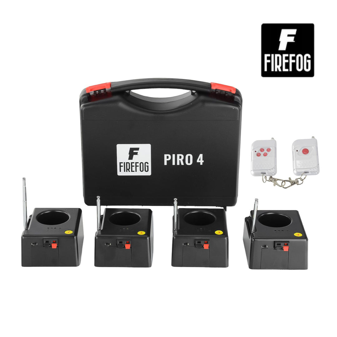 Firefog Piro 4 kit de encendido remoto para fuentes de chispas, 4 canales
