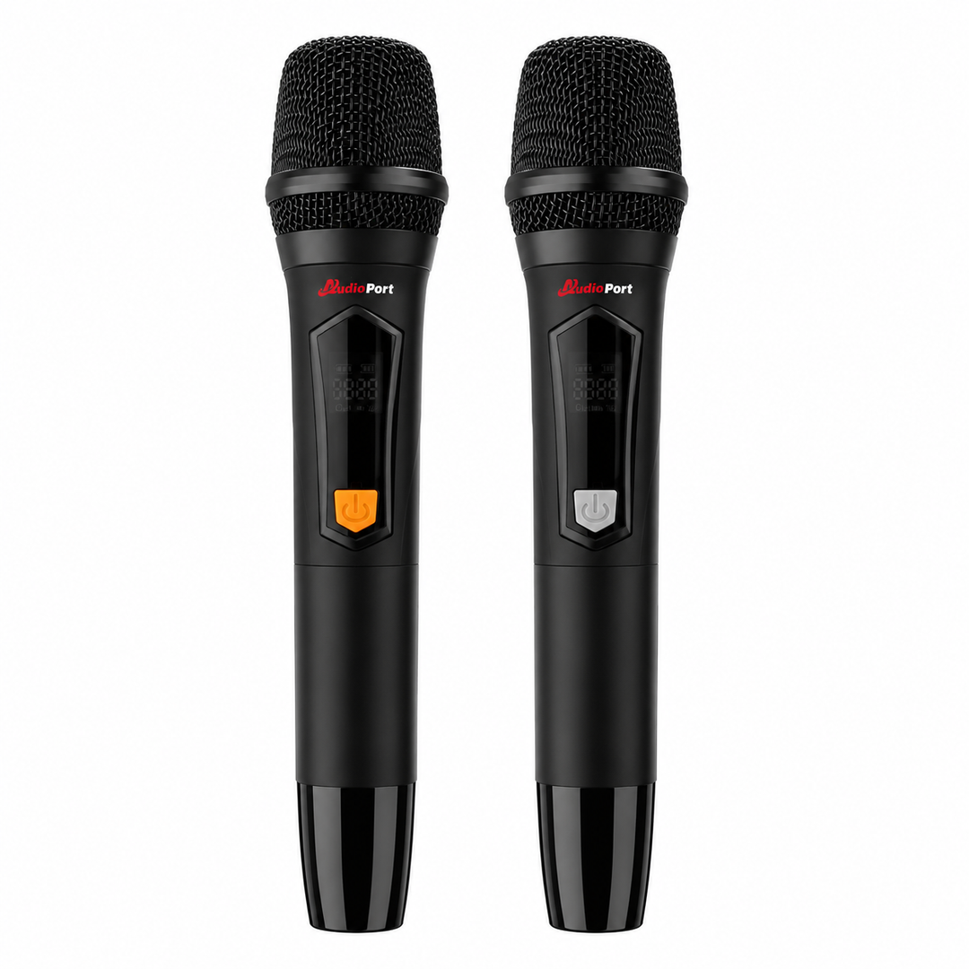 Audioport V15 altavoz activo portátil de 500 W con 2 micrófonos