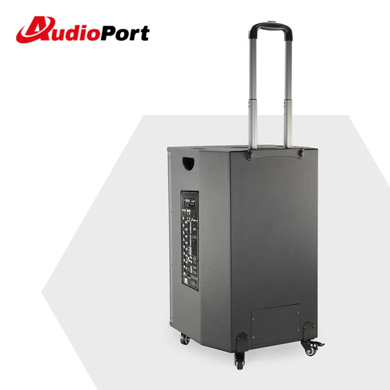 Audioport V15 altavoz activo portátil de 500 W con 2 micrófonos