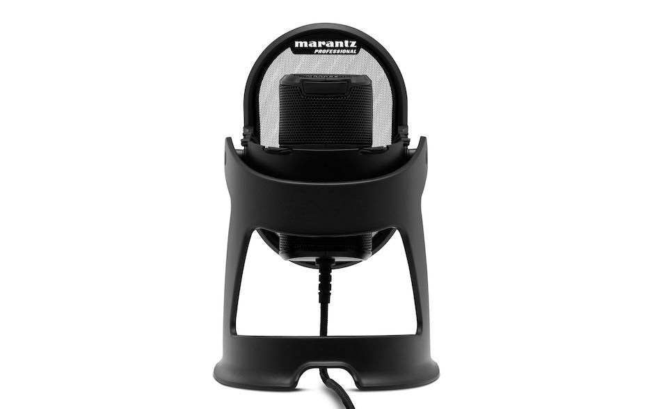 Marantz Micrófono USB de escritorio para árbitros (Negro)