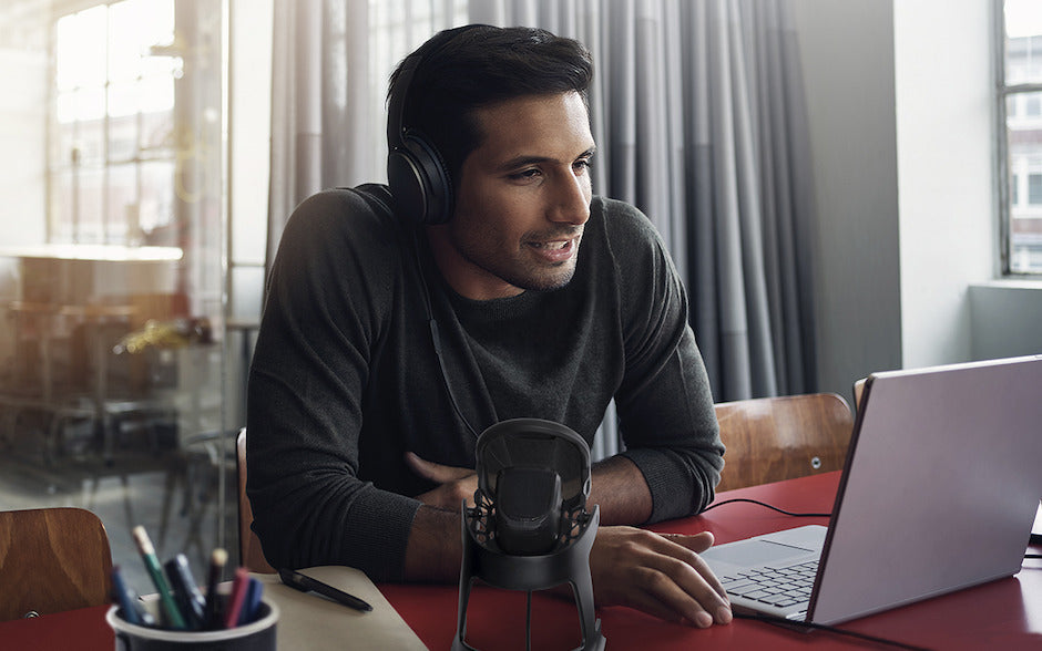 Marantz Micrófono USB de escritorio para árbitros (Negro)