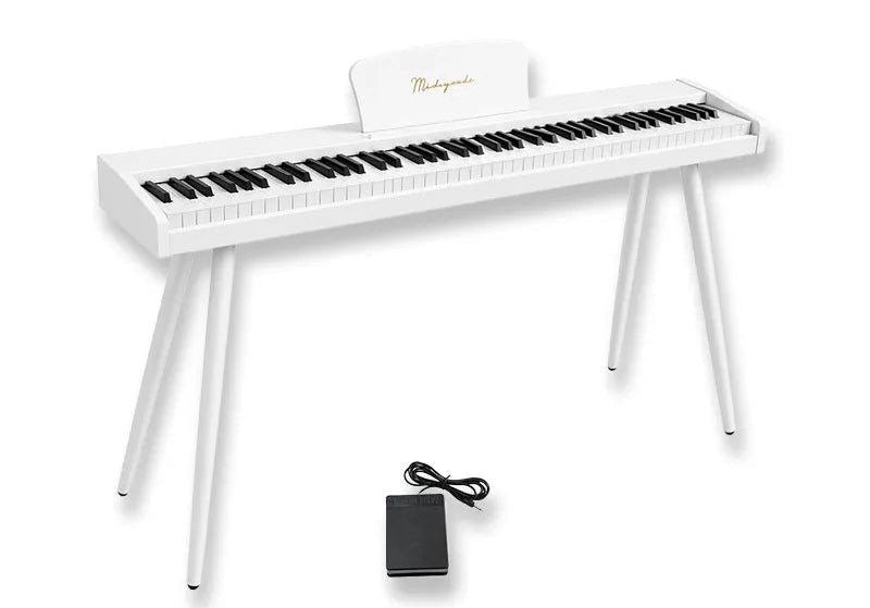 Mielczewski Canzonetta digitalpiano con patas, blanco