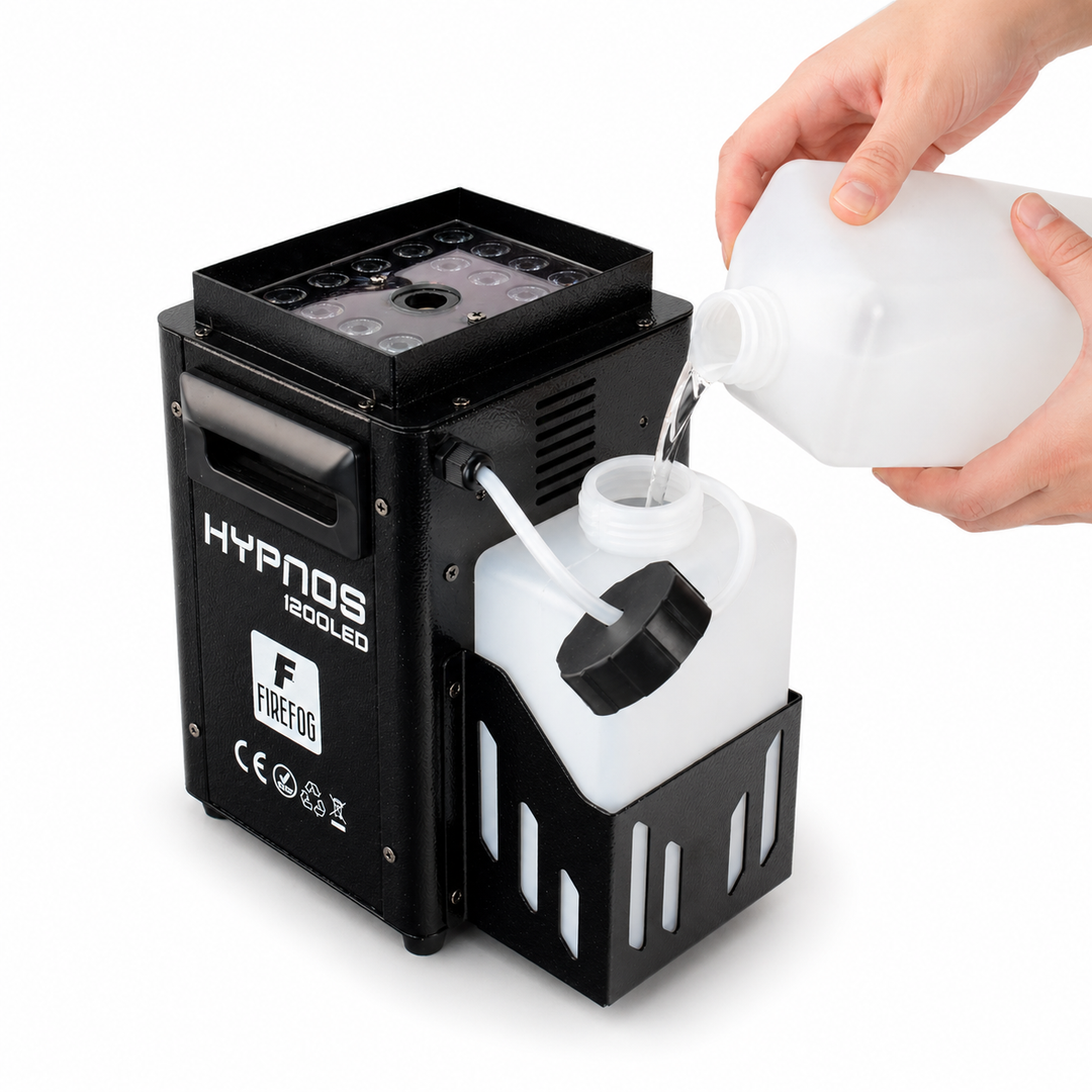 Firefog Hypnos 1200LED máquina de niebla vertical de 1200 W con RGB LED