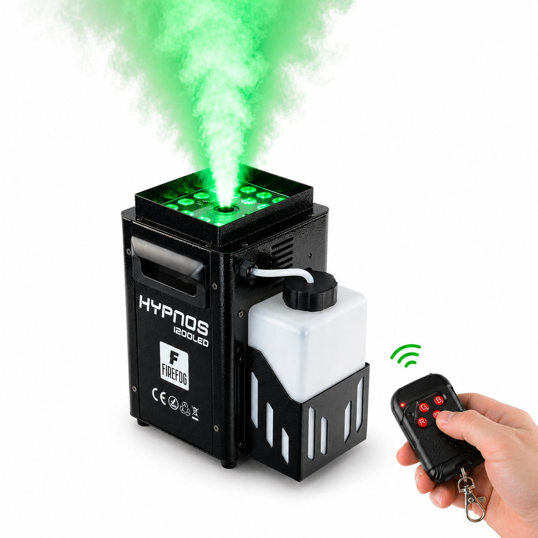 Firefog Hypnos 1200LED máquina de niebla vertical de 1200 W con RGB LED