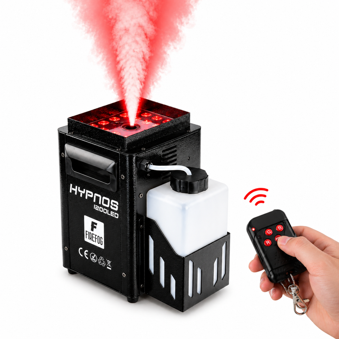 Firefog Hypnos 1200LED máquina de niebla vertical de 1200 W con RGB LED