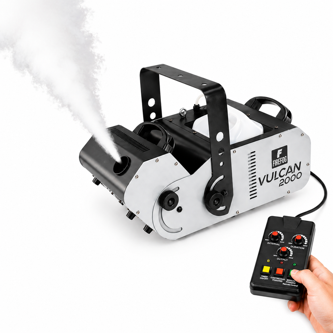 Firefog Vulcan 2000 máquina de niebla de 2000 W con ángulo ajustable